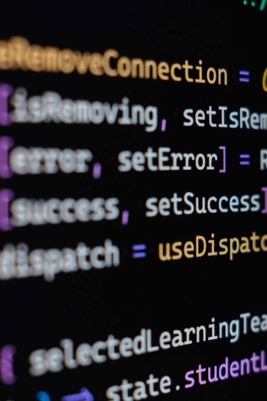 a computer screen with a bunch of words on it